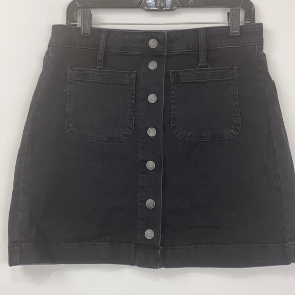 Madewell Patch Pocket Mini Skirt - Picture 3 of 6
